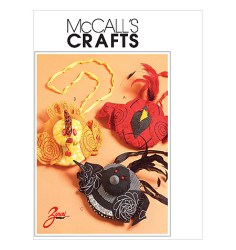 5491 CARDINAL, CHICKEN, LOON FEATHER OR NOT BIRD PURSE PATTERN